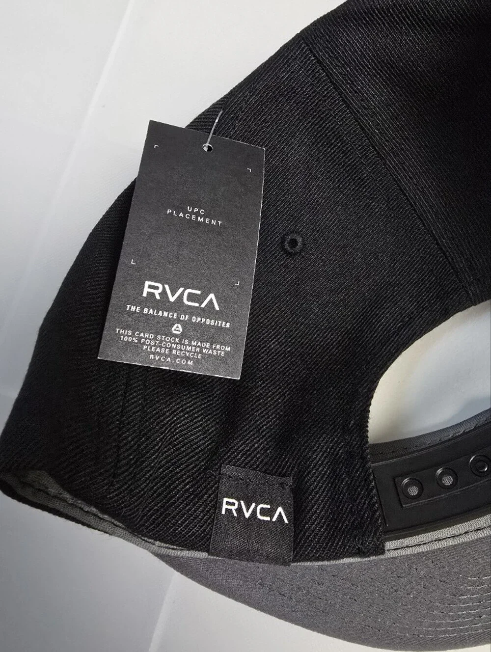 RVCA domestic snapback